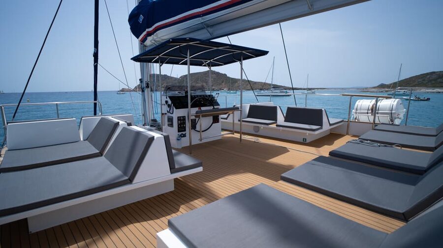 Marseille: A day on a catamaran in the Calanques - All inclusive - The first anchorage and a generous meal