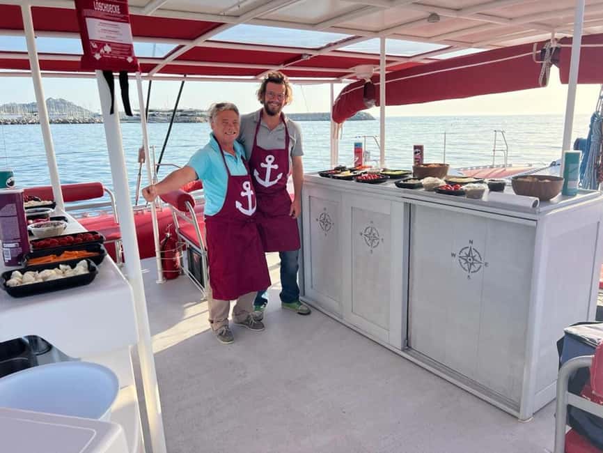 Marseille : Calanques Catamaran Cruise with Lunch & Wine - Key points before you book