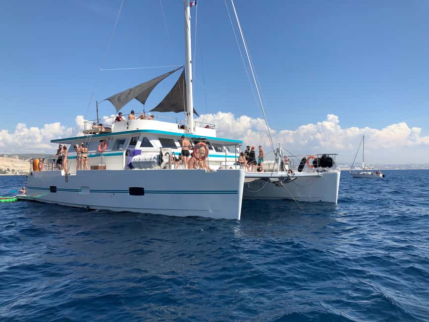 Marseille: Sunset catamaran cruise, buffet & drinks - Key points to know before boarding