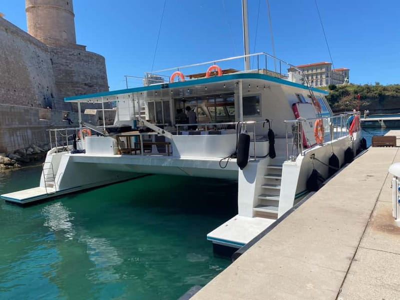 Marseille: Sunset catamaran cruise, buffet & drinks - What the $72 price really covers