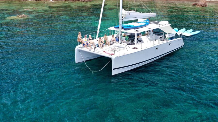 Marseille: Sunset Catamaran Tour with Stand-up Paddle & Wine - Château d’If and the Frioul islands