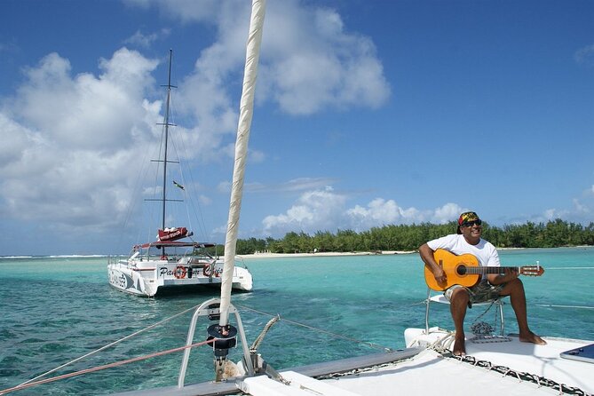 Mauritius: Ile Aux Cerfs Catamaran Tour with Lunch and Drinks - Grand River South East Waterfall Comes Before the Beach