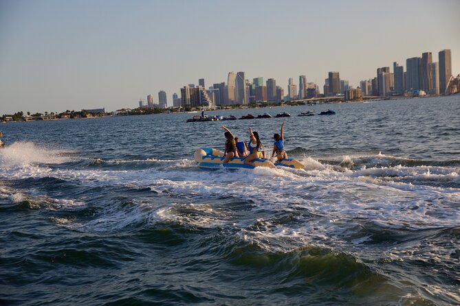 Miami Catamaran & Watersports: Jet Ski, Banana Boat & Drinks - Music, drinks, and the onboard mood