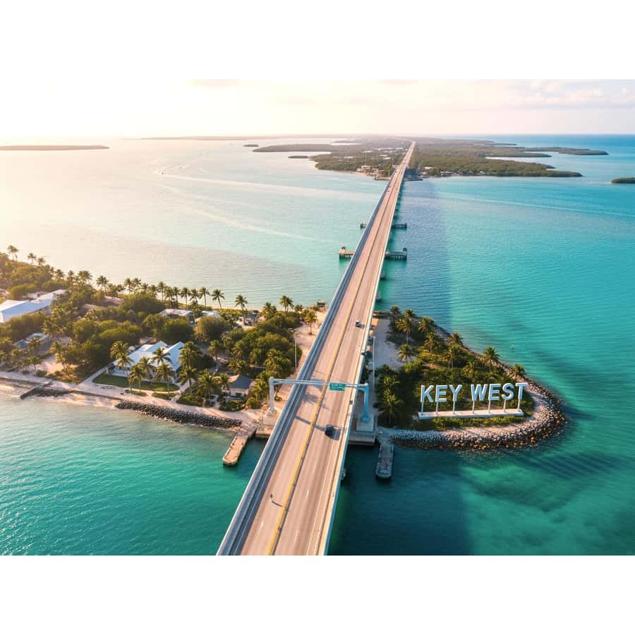 Miami: Key West with Catamaran Tour, Drinks, and Free Time - The long road from Miami to Key West