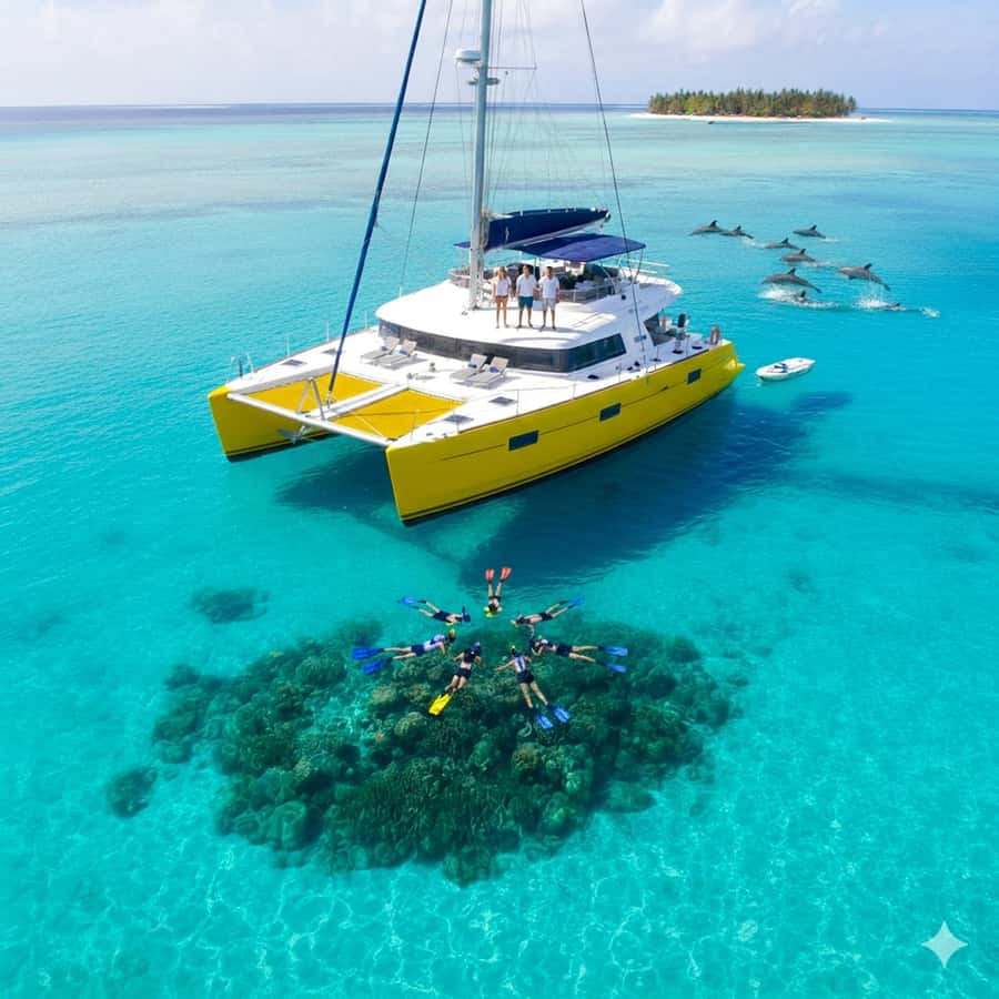 Miami: Key West with Catamaran Tour, Drinks, and Free Time - Choosing between snorkeling and dolphin watching