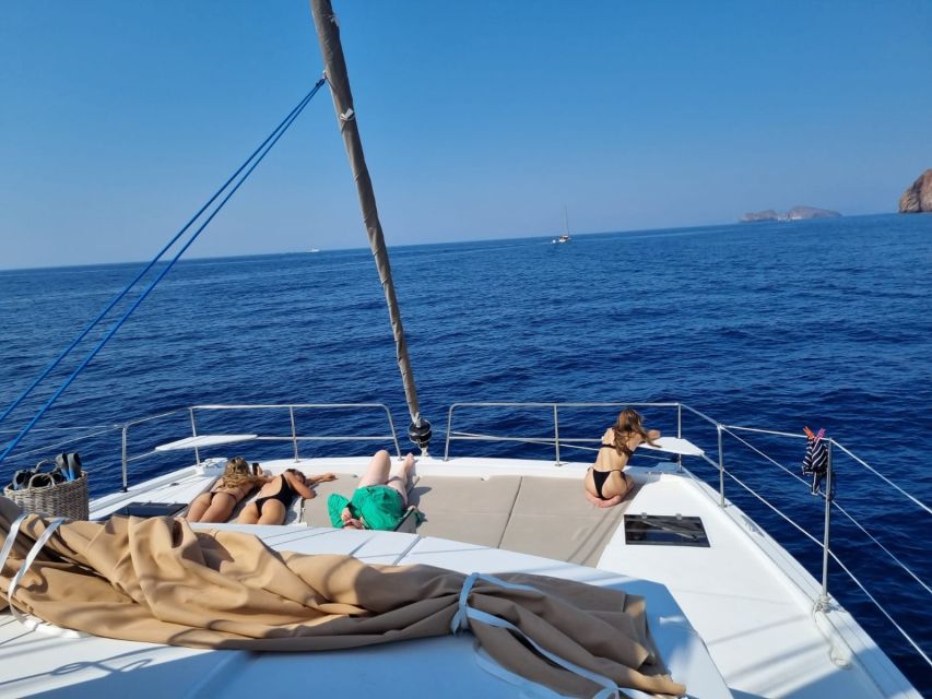 Milos: Full-Day Catamaran Cruise with Food and Open Bar - Key points to know before booking