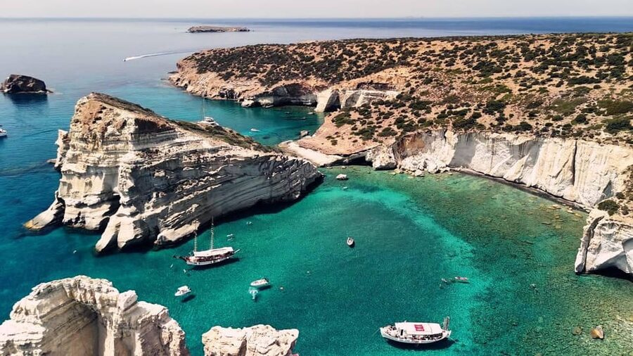 Milos: Kleftiko Morning Catamaran Cruise with Lunch & Drinks - Timing, pickup, and weather changes