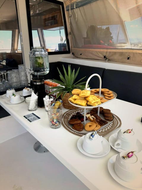 Milos: Kleftiko Morning Catamaran Cruise with Lunch & Drinks - What $182 really gets you