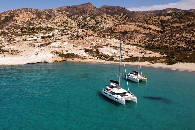 Milos & Poliegos Catamaran Cruise Homemade Full menu BBQ & Drinks - Why this full-day catamaran trip works well