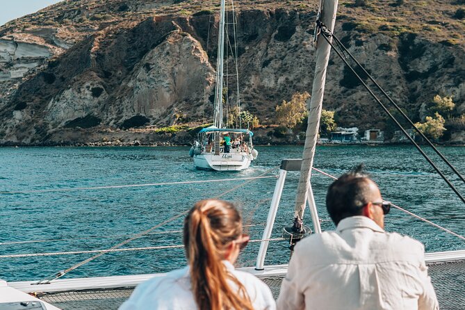 Milos Private Full Day Catamaran Cruise with Lunch and Drinks - Key points to know before booking