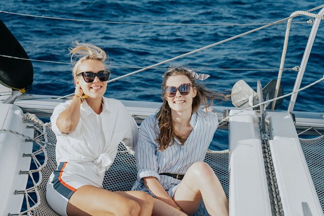 Milos Private Full Day Catamaran Cruise with Lunch and Drinks - Lunch with seafood, salads, and local wine