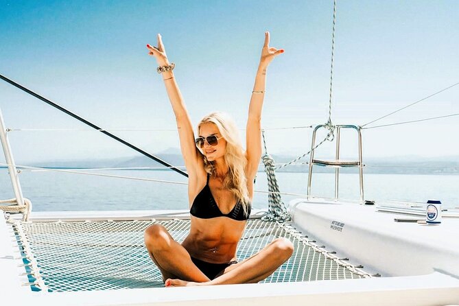 Milos Sunset Catamaran Cruise to Kleftiko Bay with Meal & Drinks - Key points at a glance