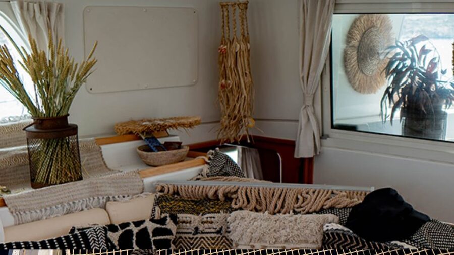 Mykonos: Boho Experience Catamaran Cruise - Food, drinks, and the service onboard