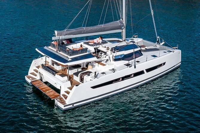 Mykonos: Brand-New Catamaran Cruise with Meal, Drinks & Transport - Getting to the catamaran at Agia Anna