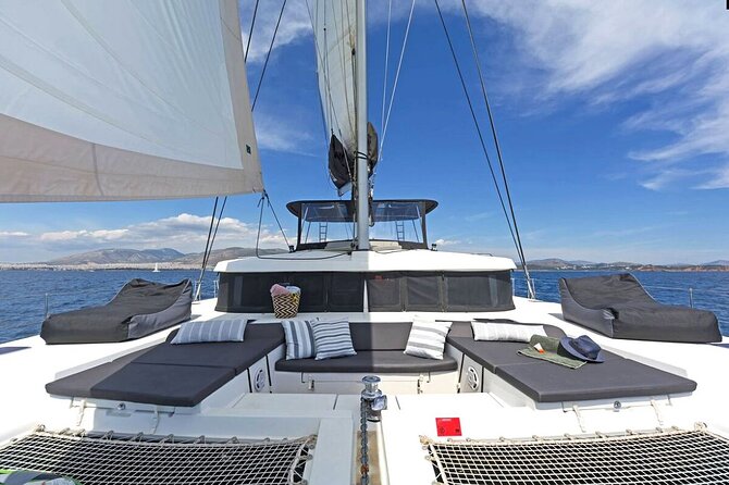 Mykonos Catamaran Premium Day-Sunset Tours 8-flavor Meal & Drinks - The onboard meal is more than a snack