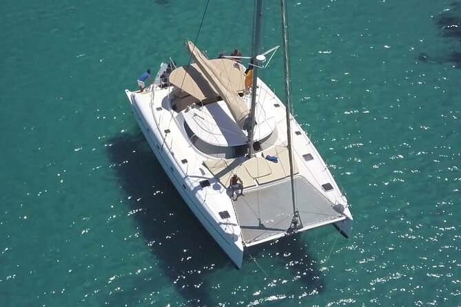 Mykonos Catamaran Private Day Cruise, Full Lunch & Open-bar - Starting from Ornos Bay and settling into the catamaran