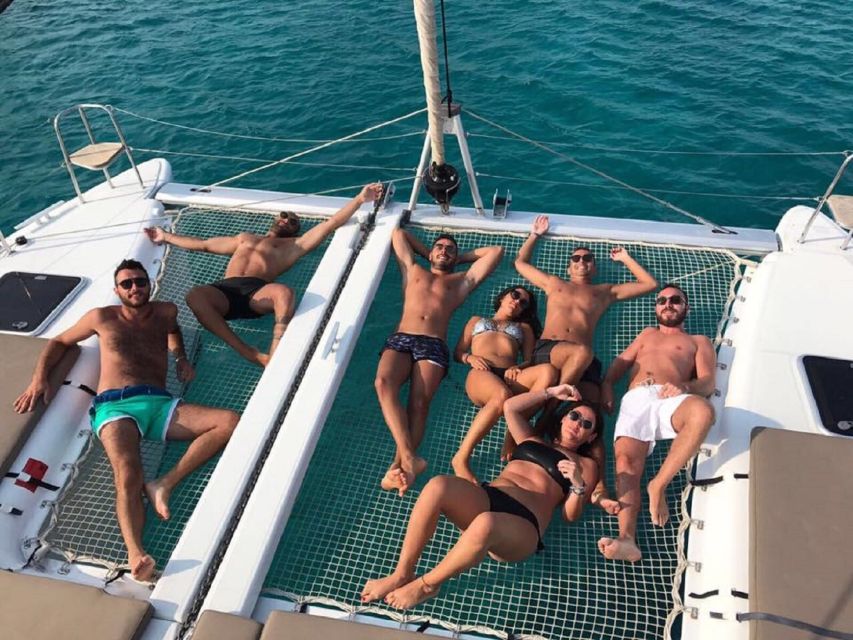 Mykonos: Full-Day Catamaran Cruise with Fresh Lunch - Kalafatis Beach and the first stretch of coast