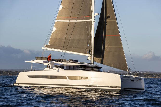 Mykonos: Luxury Catamaran Cruise with Meal, Drinks & Transport - Lunch, wine, beer, and the practical value of the price