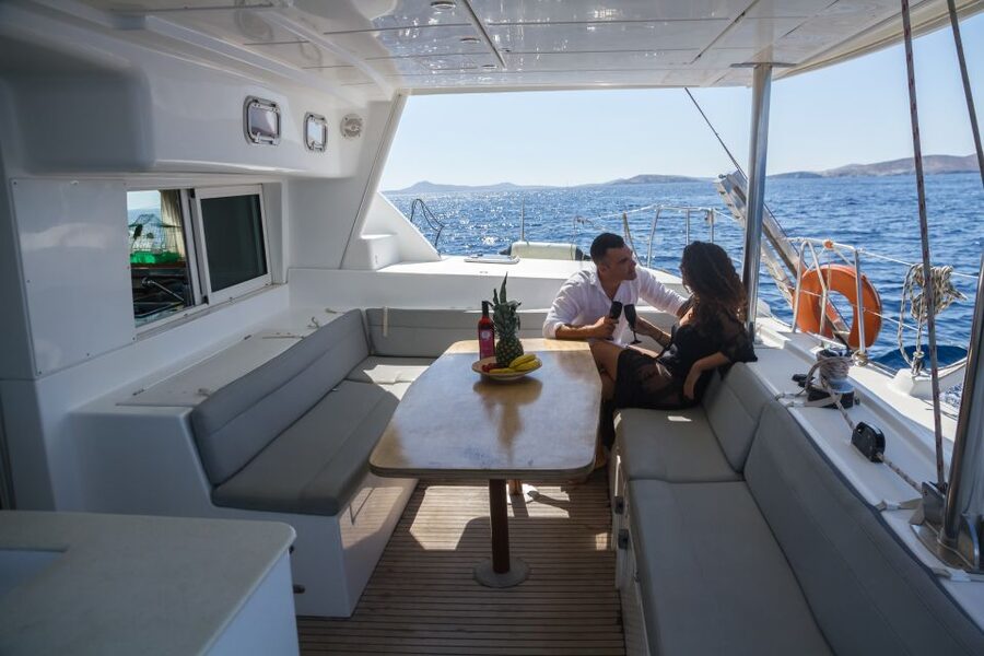 Mykonos: Private Catamaran Cruise w/ Food, Drinks & Transfer - What the $883 price really buys