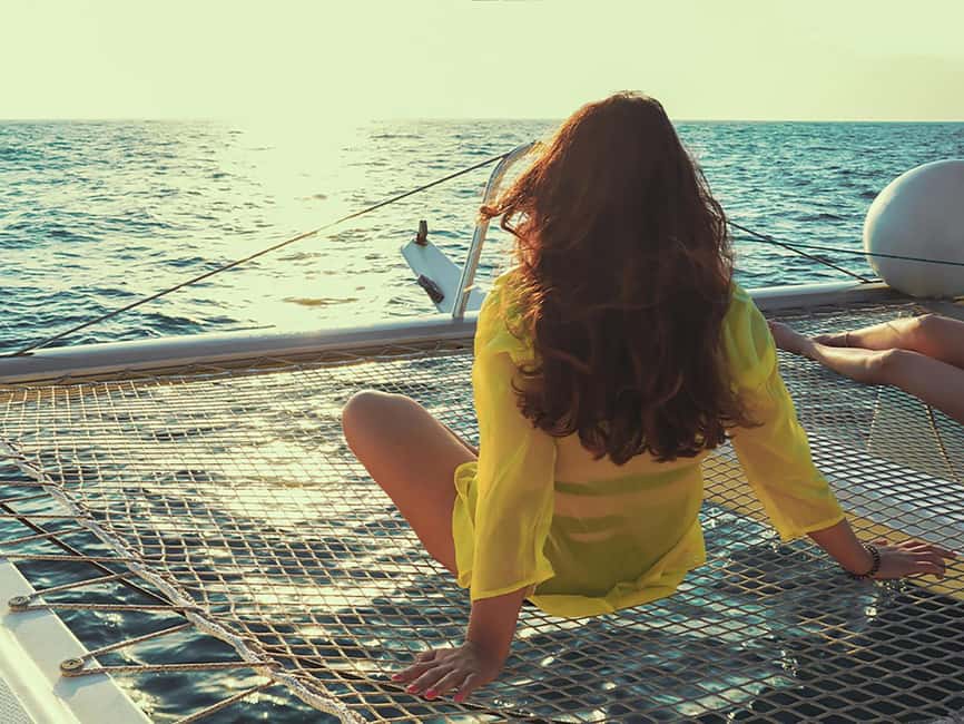 Mykonos: Rhenia Island Catamaran Cruise with Meal and Drinks - Practical details that make the day easier