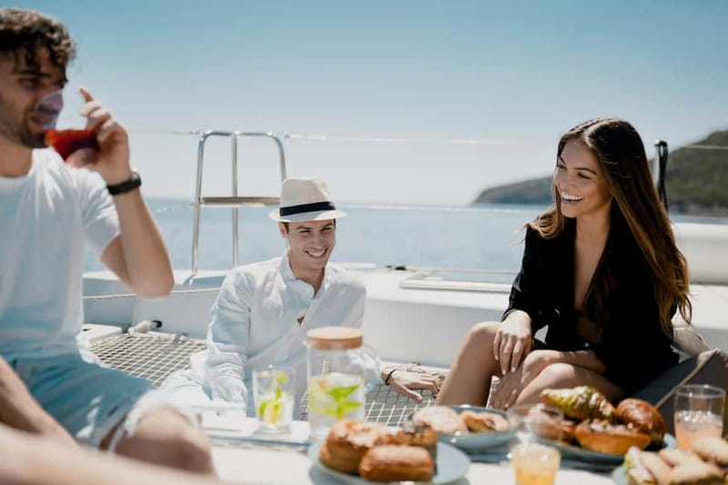 Nafplio: Catamaran Cruise with Meal and Drinks - What the $135 price really covers