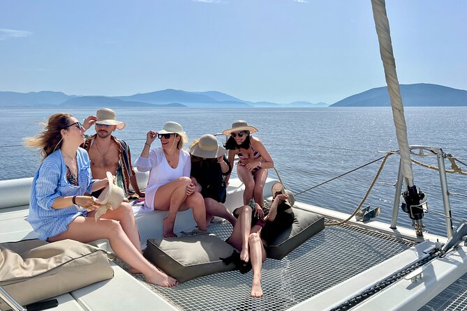 Nafplio Catamaran Full Day Sailing Private Cruise - Leaving Nafplio at 10 a.m. for a full day afloat