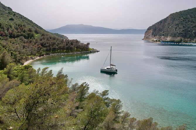 Nafplio Catamaran Full Day Sailing Private Cruise - What is included on the catamaran