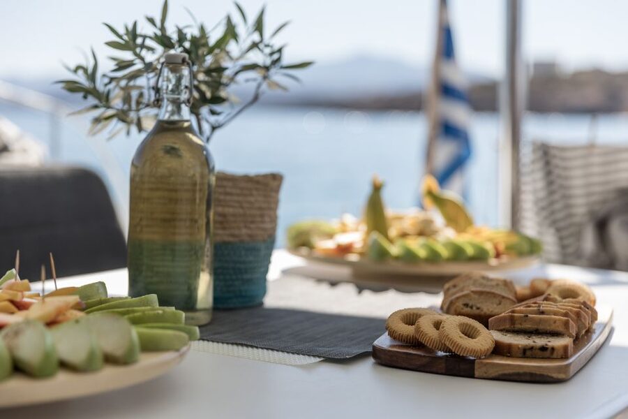 Naxos: Luxury Catamaran Day Trip with Lunch and Drinks - Why the captain chooses the route each morning