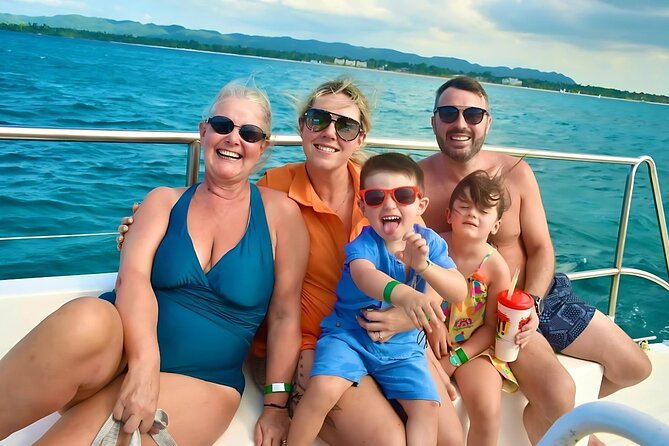 Negril Catamaran: Adults Sunset Party with Drinks & DJ - Approaching Rick’s Cafe and the Negril sunset