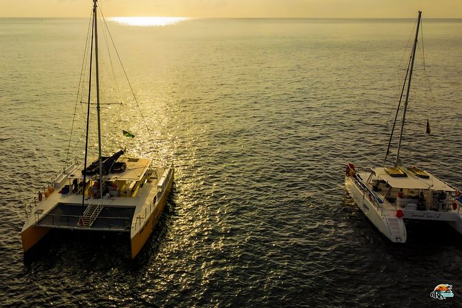 Negril Catamaran: Adults Sunset Party with Drinks & DJ - Two hours for snorkeling, swimming, and drinks