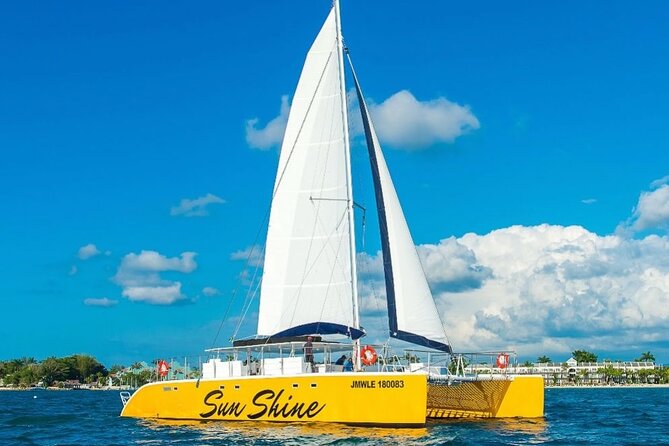 NEGRIL CATAMARAN CRUISE Sunset Ricks Cafe Adults only ALL HOTELS - Snorkeling at Sandy Cove Reef