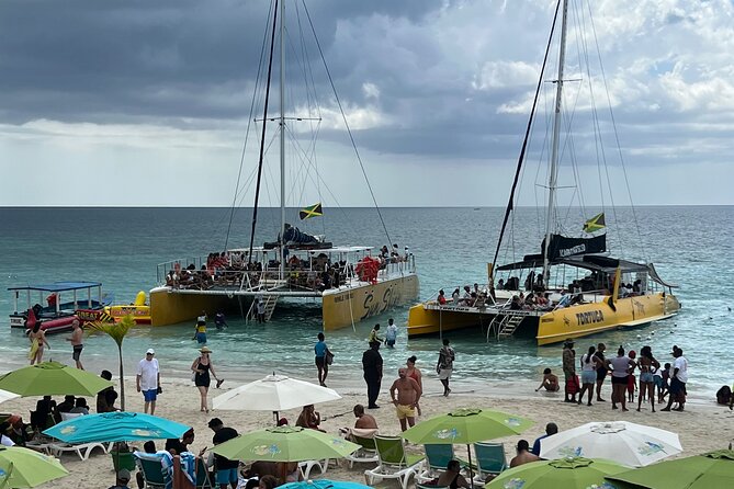 Negril Private Day Tour: ATV Ride, Party Catamaran & Ricks Cafe - Key points at a glance