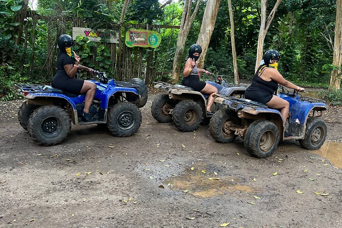 Negril Private Day Tour: ATV Ride, Party Catamaran & Ricks Cafe - Three hours on the party catamaran