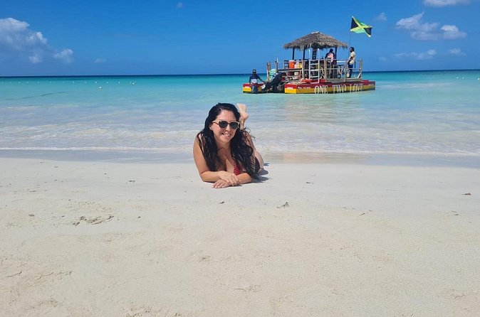 Negril Seven Mile beach, Catamaran Cruise ,Parasailing,with Sunset at Ricks Cafe - Rick’s Cafe at sunset and the cliff jumpers