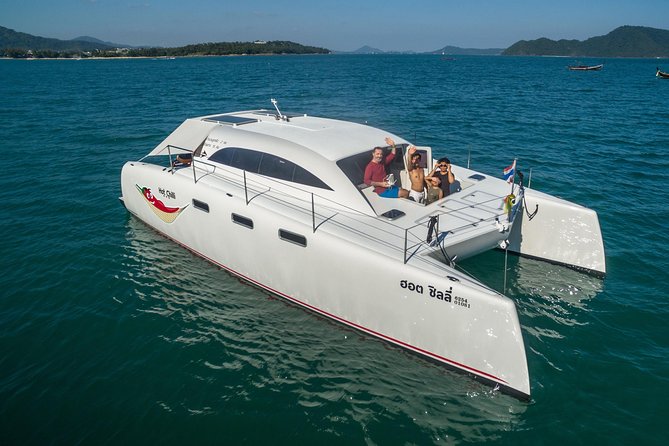 New Power catamaran for Phang Nga and Phi Phi island excursions - Why Hot Chili works well for Phuket island hopping