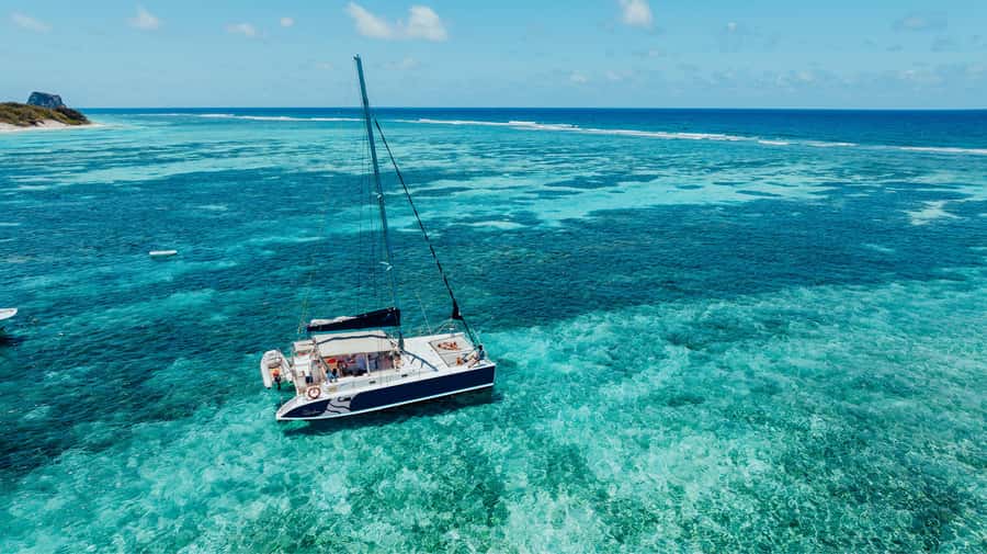 North of Mauritius: Catamaran Cruise w/ BBQ Lunch - A BBQ lunch served at sea