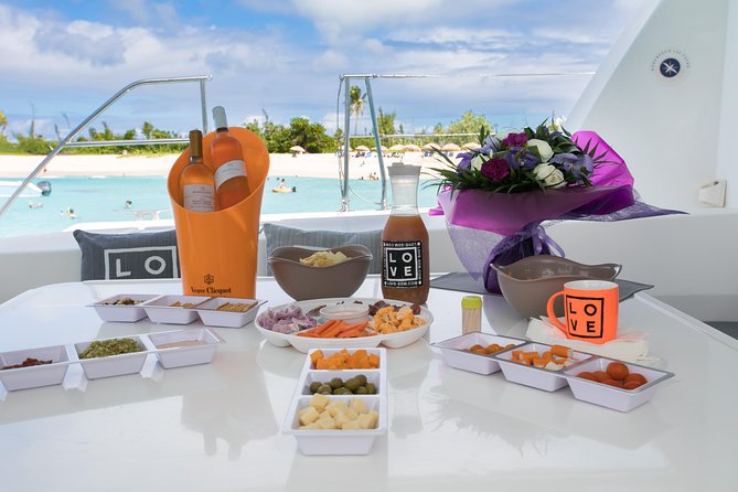 Nude Naturist Catamaran Boat Luxury Charter in St Maarten - Open bar, swimming, and a relaxed social mood