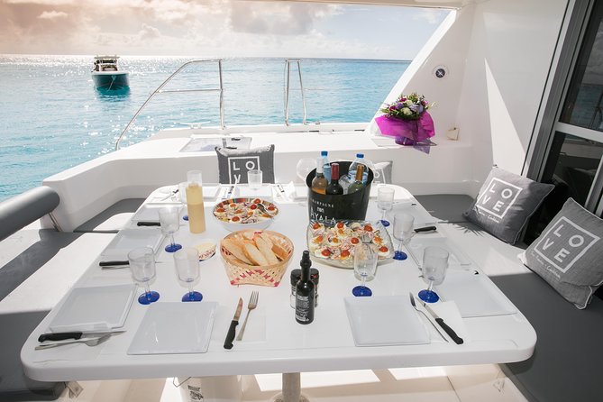 Nude Naturist Catamaran Boat Luxury Charter in St Maarten - Sailing from Bobby’s Marina around St Maarten