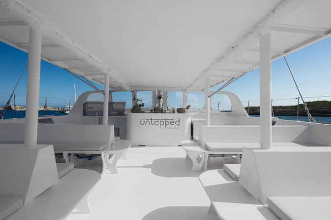 Ocean Catamaran Cruise Ibiza with Unlimited Drinks and BBQ - Setting off from Ibiza Jet Ski Beach at 5:30 pm