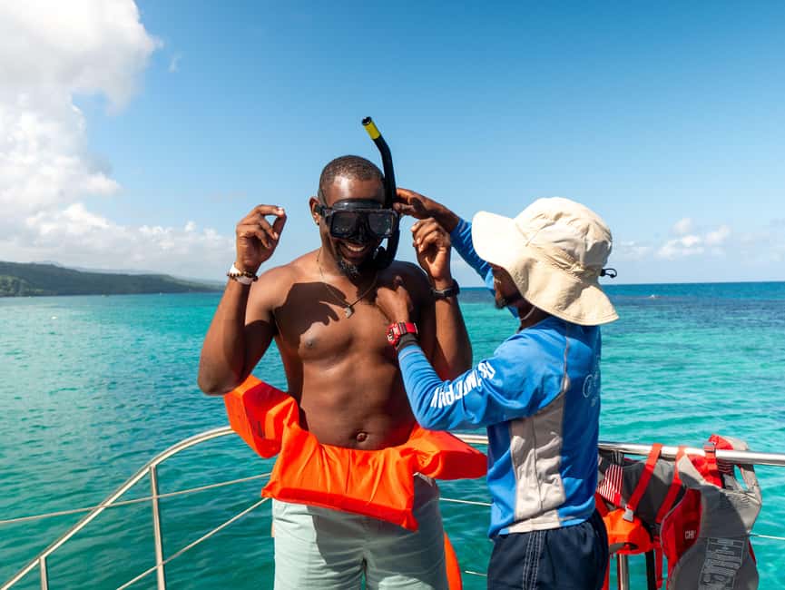 Ocho Rios: Catamaran Sail & Snorkel + Dunn's River Climb - Pickup from St. Ann Parish and the road to Ocho Rios