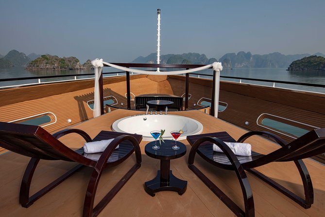 [OFFICIAL]Scarlet Pearl Cruises 5++stars &CATAMARAN ULTRA LUXURY - Kayaking through Sang Cave