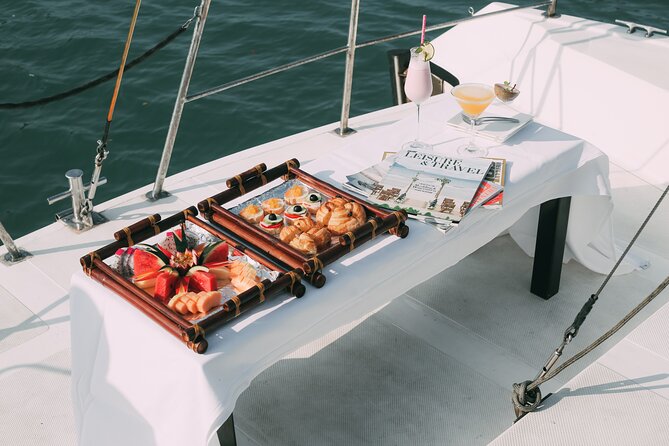[OFFICIAL]Scarlet Pearl Cruises 5++stars &CATAMARAN ULTRA LUXURY - Swimming at Ech Lagoon