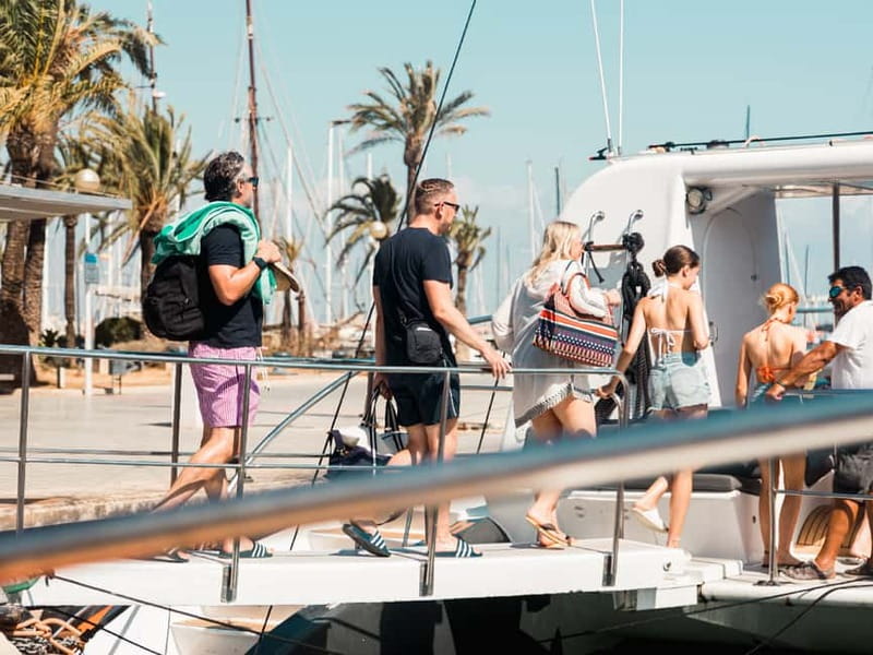 Palma de Mallorca: Half-Day Catamaran Tour with Buffet Meal - Cala Vella, the reason to pack swimwear