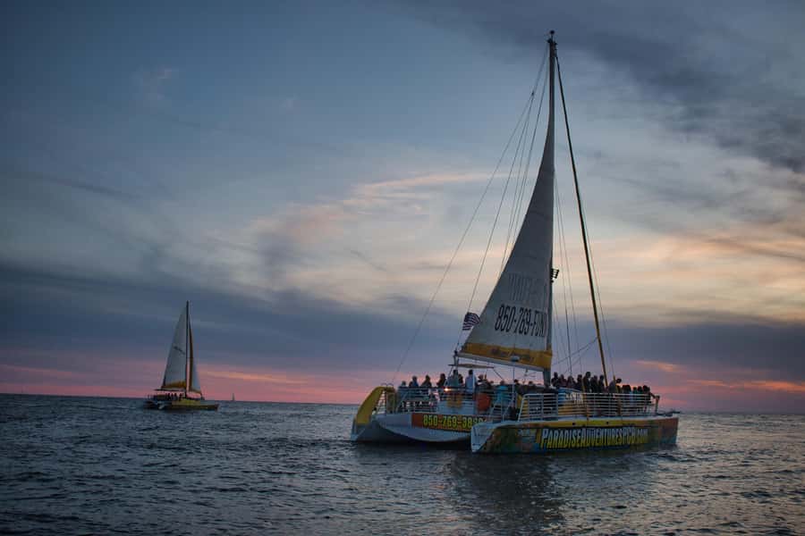 Panama City Beach: Sunset Sail on the Privateer Catamaran - Setting Sail from 4114 Jan Cooley Drive