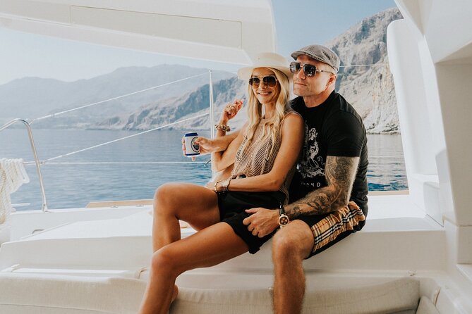 Panormo: Luxury Catamaran Cruise with Lunch & Open Bar - Swimming, snorkeling, and SUP time