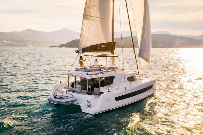 Panormo: Luxury Sunset Catamaran Cruise Sushi & Open Bar - The sunset is the main event
