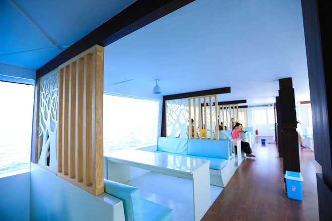 Paradise Catamaran Conquest 2 Hours Semi Submarine & snorkeling - Hurghada - The 30-minute guided snorkeling stop