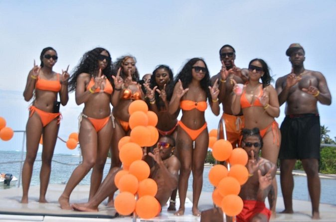 Party Boat / Catamaran Party in Punta Cana - Food, Drinks, DJs, and Water Activities