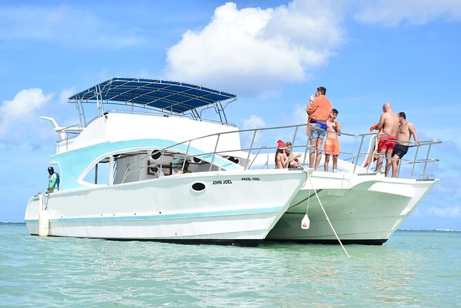 Party Boat Catamaran with Snorkeling from Punta Cana - A Dolphin Stop With a Clear Limitation