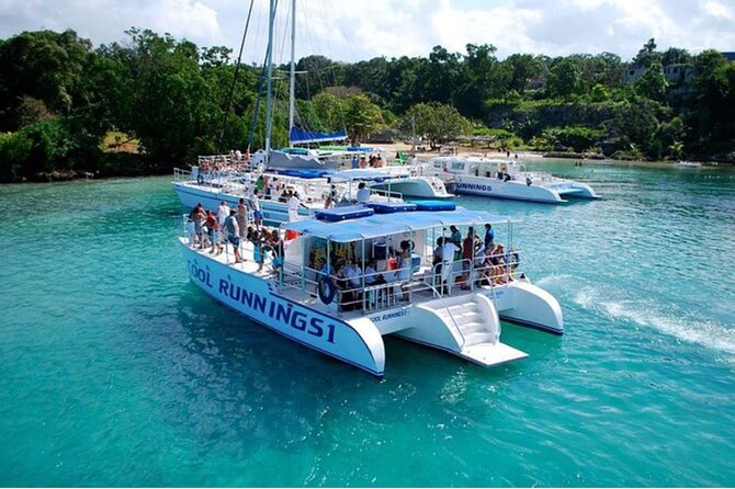Party Catamaran and Snorkeling Tour in Montego Bay - The catamaran turns snorkeling into a party
